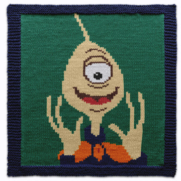 Pleakley Knitting Pattern Square
