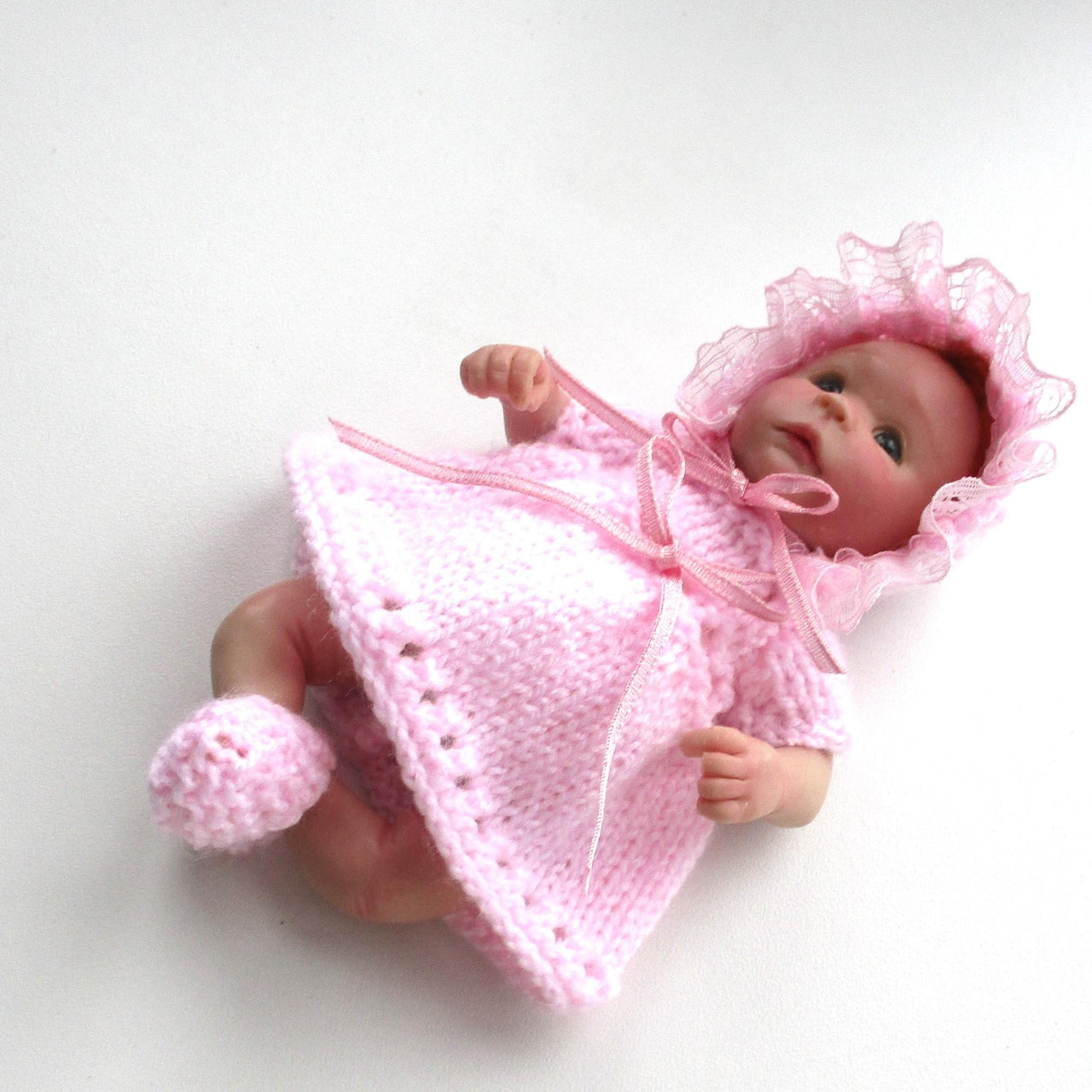 Easy 6.5 inch dolls Dress knitting pattern