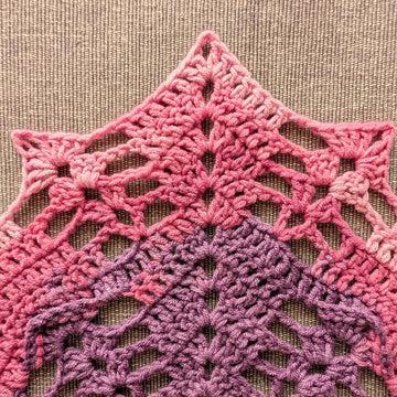 Triangle Crochet Shawl #54
