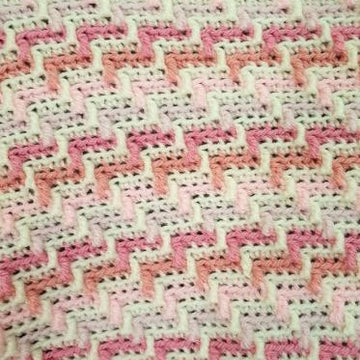 Pretty in Pink Baby Blanket (UK)