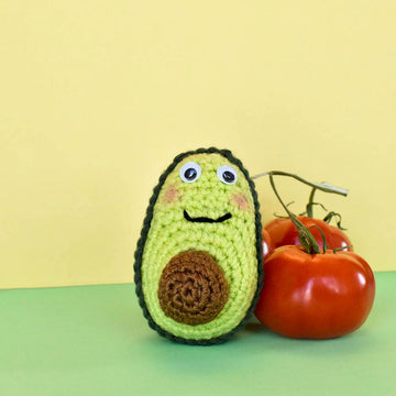 Happy Avocado Amigurumi