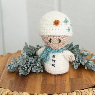 Snowman Amigurumi Doll