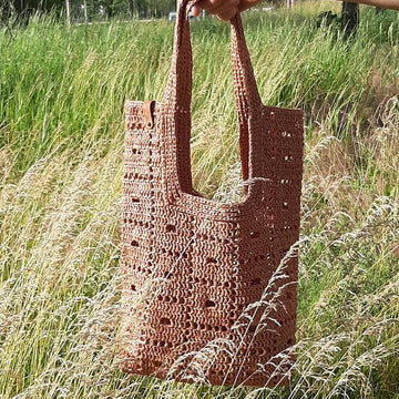 Hobo raffia bag Country