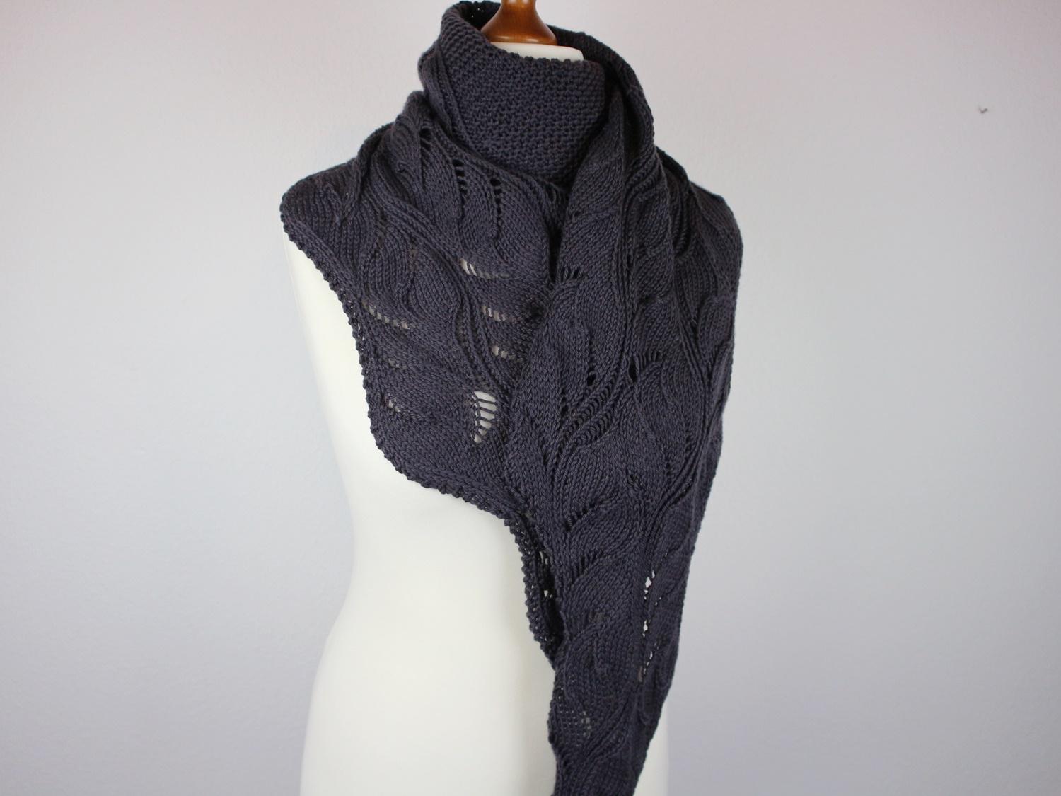 Kntting Pattern Shawl - "Harmony" Lace Shawl - Advanced Knitting Pattern - EN & DE