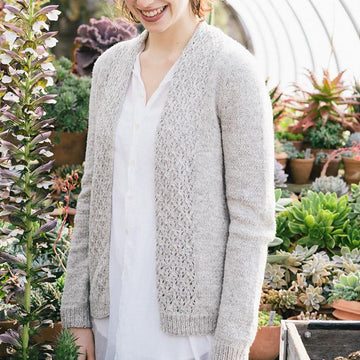 Silver Leaf Cardi