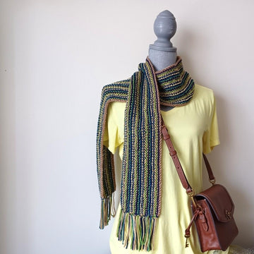 Ripples and Reeds Scarf