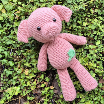 Farm Animal Set Bunny Chicken Cow Pig Sheep Lamb crochet amigurumi