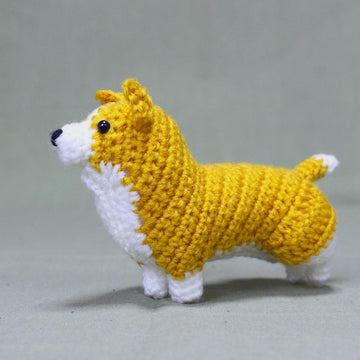 Corgi dog amigurumi / コーギーのあみぐるみ