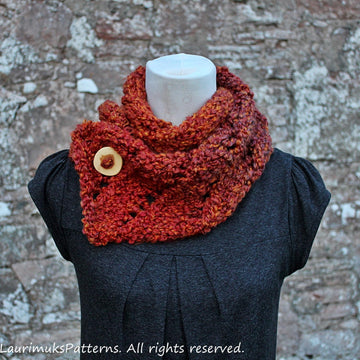 Wild Flame scarf