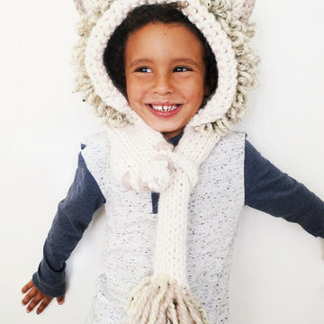 Leroy the Lion Hooded Scarf