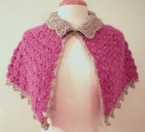 Fan Stitch Capelet