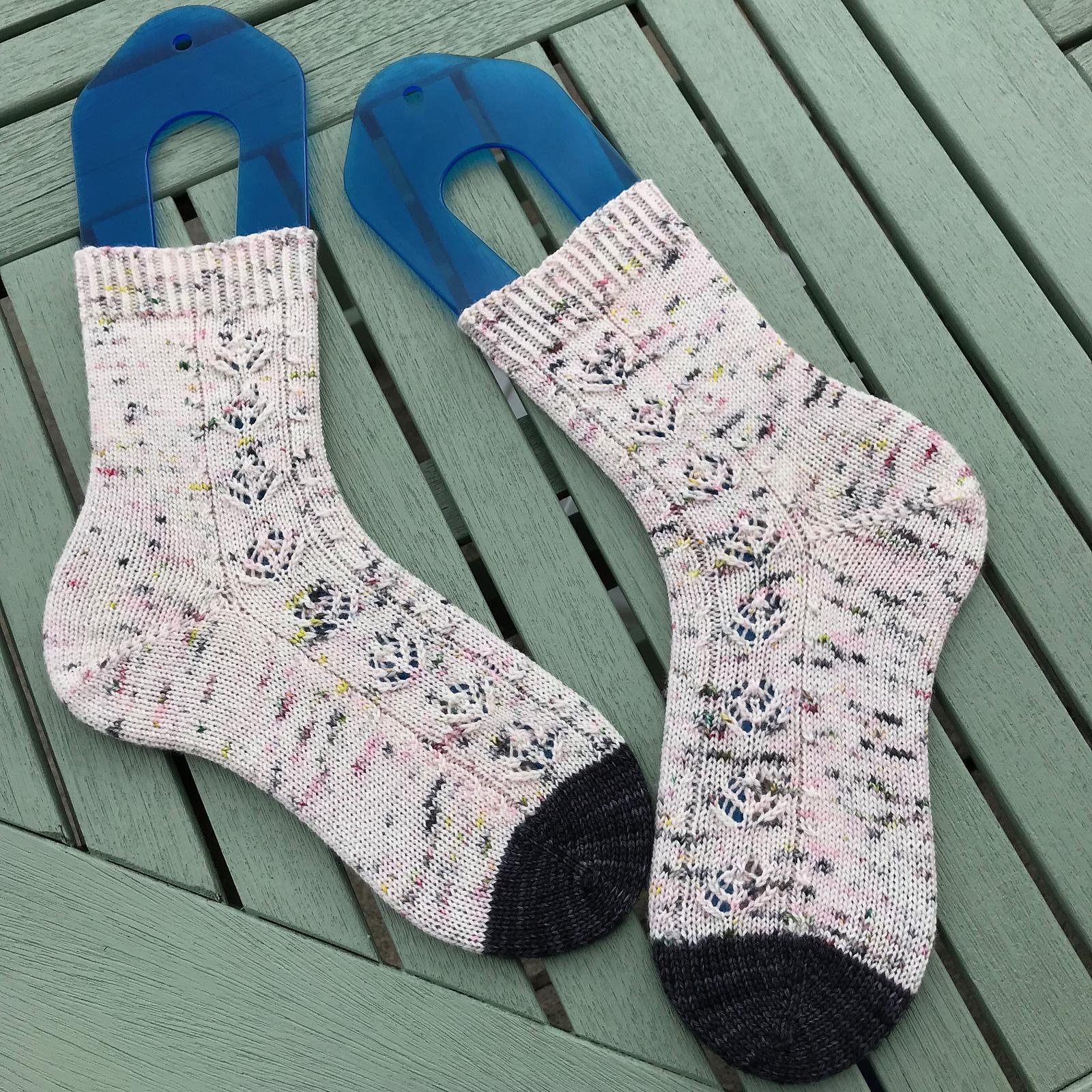 Summer Blooms Socks