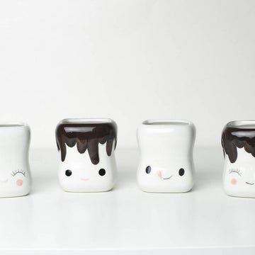Bear Ears Marshmallow Mug Hat