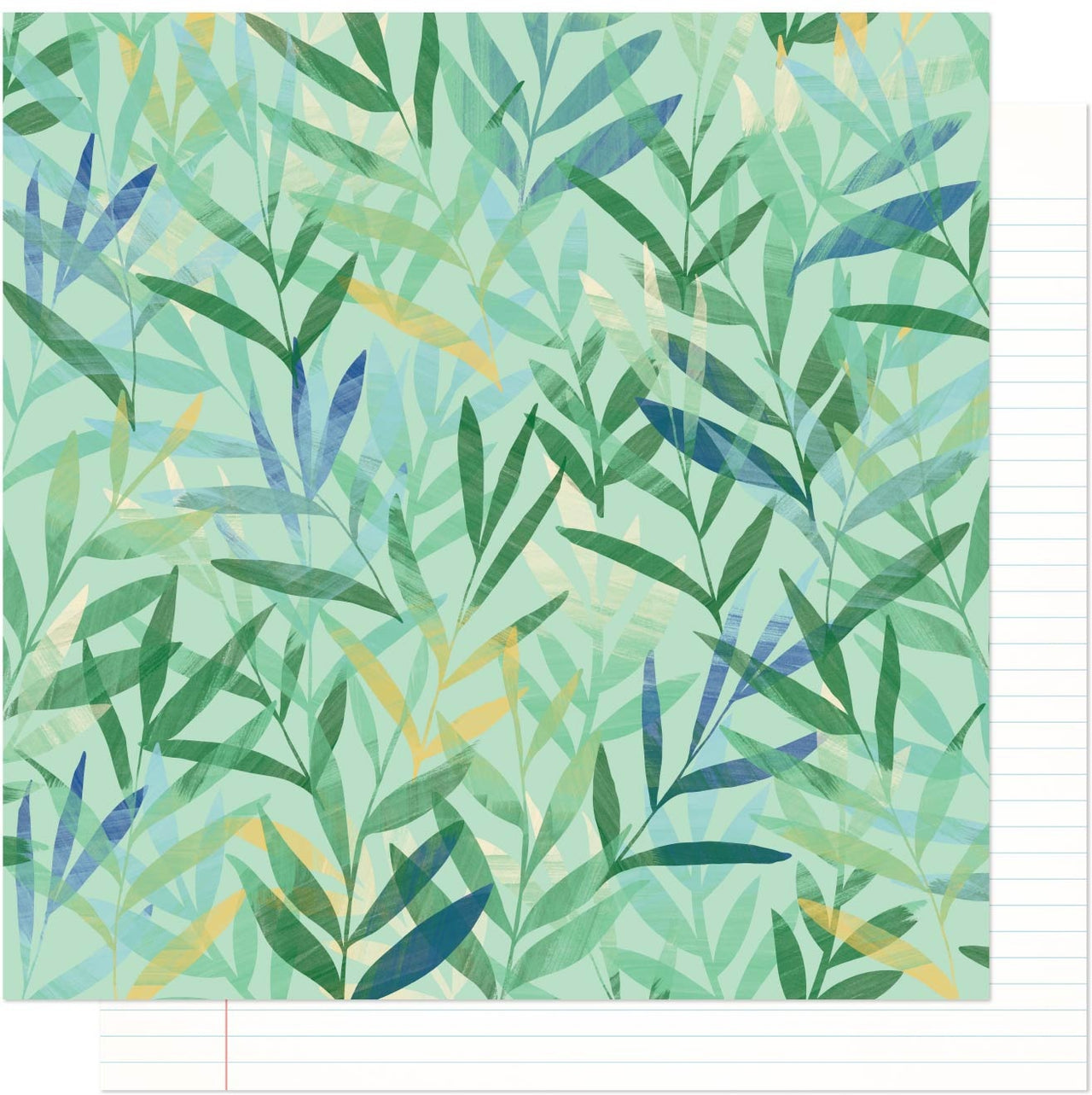 American Crafts Dear Lizzy She's Magic Double-Sided Cardstock 12"X12" 25/Pkg - Grow