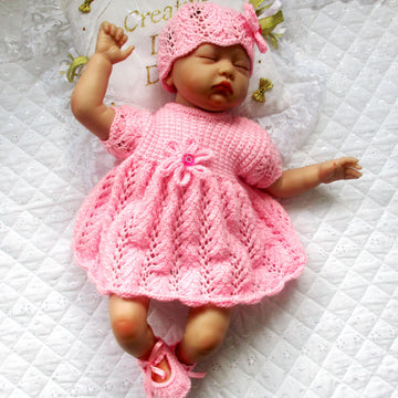 Dolls Dress Set knitting Pattern