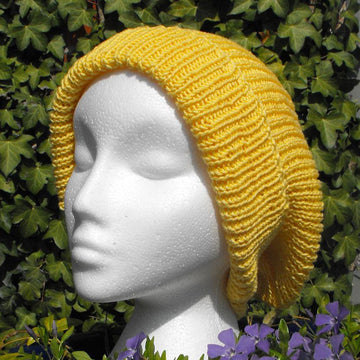 THE SUPER SLOUCH BEANIE HAT KNITTING PATTERN - MADMONKEYKNITS