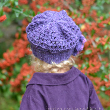 Baby, Child, Adult 'Damson Tweed' Slouchy