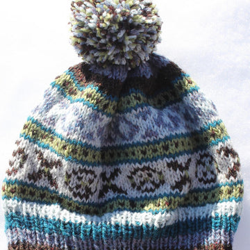 Jacob Fair isle unisex hat