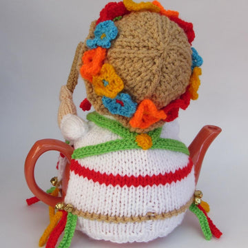 Morris Dancer Tea Cosy Knitting Pattern