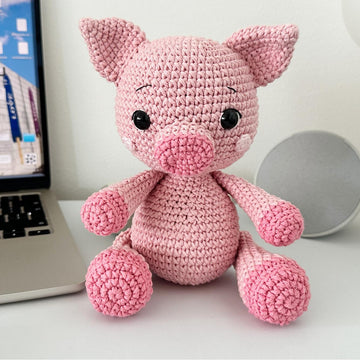 Pig Amigurumi Crochet Pattern PDF – Pig Soft Toy, Stuffed Animal Tutorial