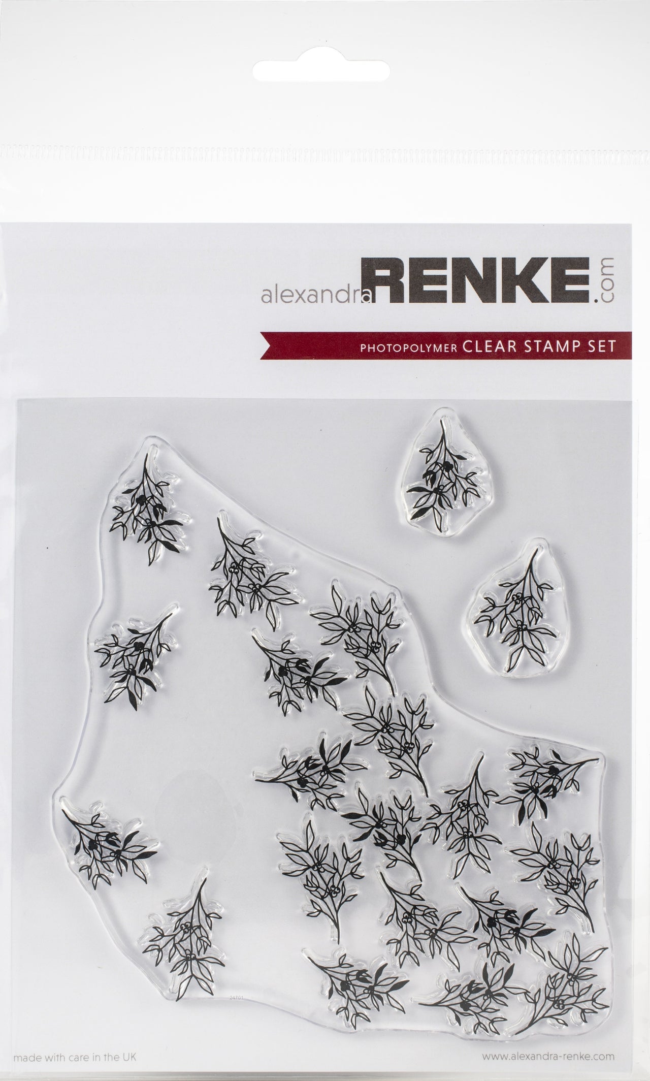 Alexandra Renke Abstract Clear Stamps - Mistle Pattern