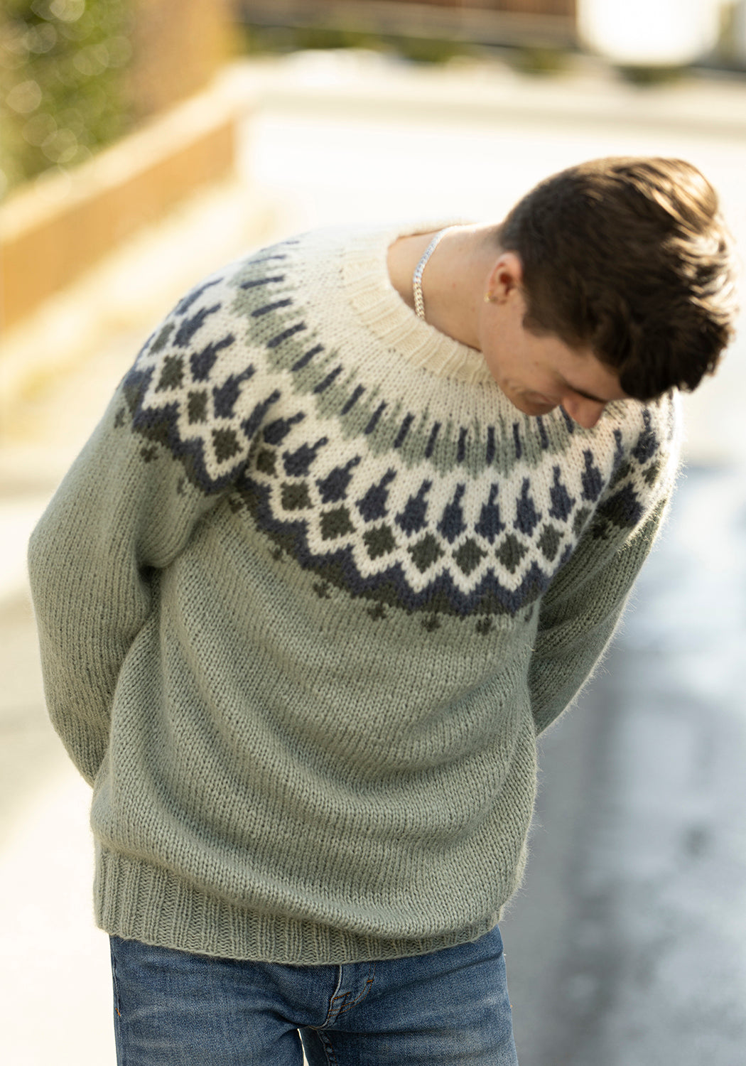 Gisken Sweater in Viking Of Norway - UK-2316-2 - Downloadable PDF