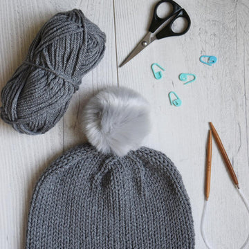 Simple Grey Beanie