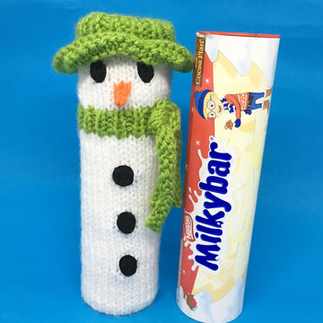 Snowman Smartie bags, chocolate orange, F.Rocher