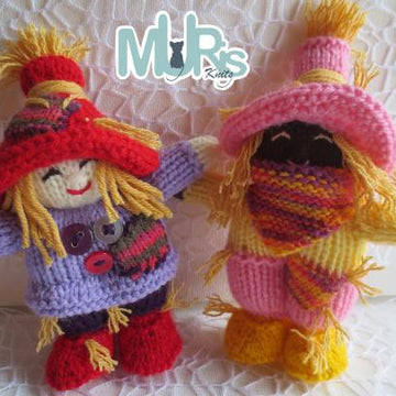 Not so Scary Scarecrows Hanging Ornament