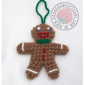 Gingerbread Family Christmas Tree Decorations