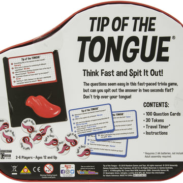 University Games Tip Of The Tongue Game - 566031
