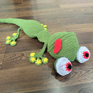 Lizard Crochet Door Stop
