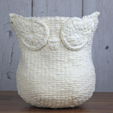 Owl Knit Basket