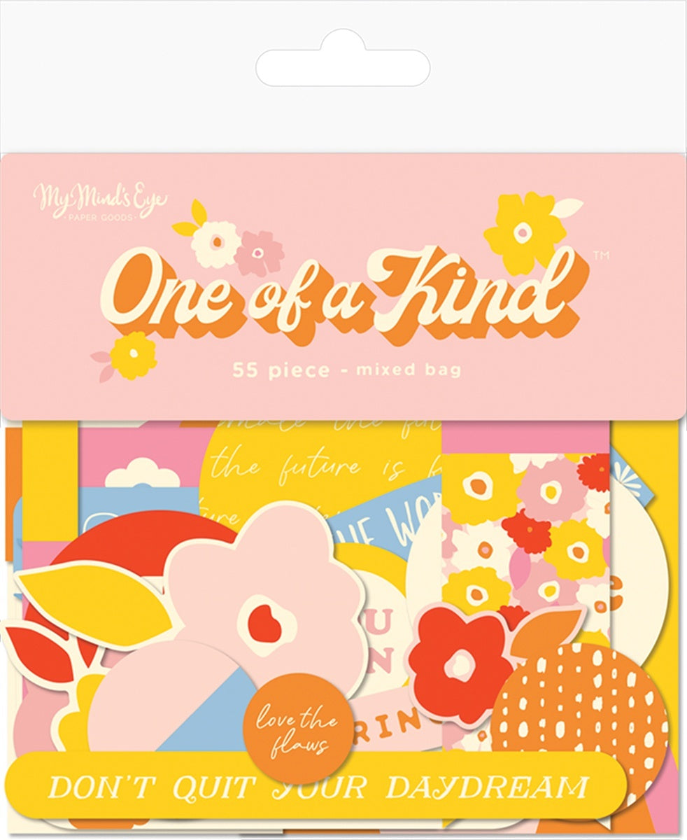 My Minds Eye One Of A Kind Mixed Bag Cardstock Die-Cuts - 621446