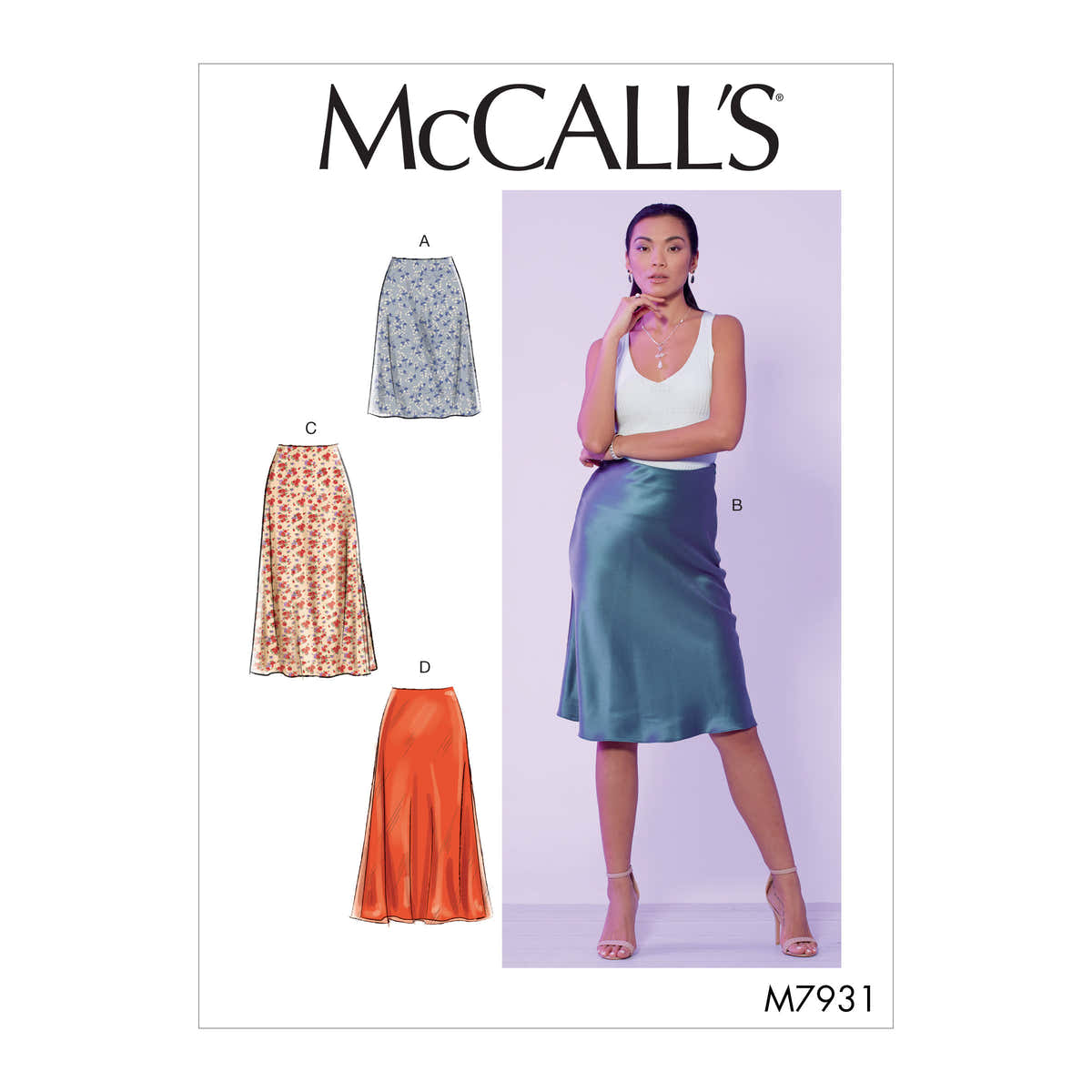 McCall's Misses' Skirts M7931 - Sewing Pattern