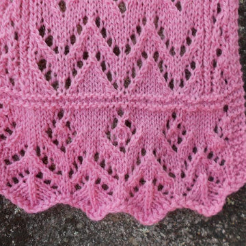 Muriel's Diamond Lace Scarf