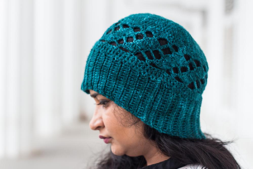 Tipped Fan Hat