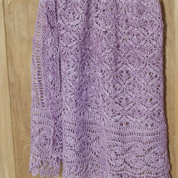 Emilia - Rectangle lace shawl