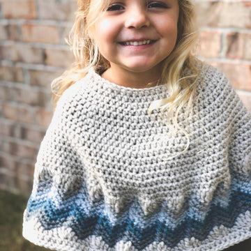 Chevron Poncho