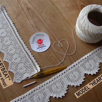 Heartstring lace