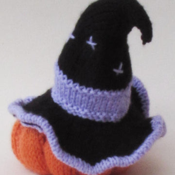 Halloween Witches Hat and Pumpkin Chocolate Orange Cosy
