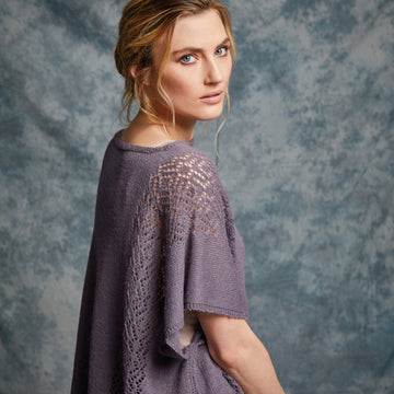 Okra Poncho in Rowan Fine Lace - ZB298-00005-FR - Downloadable PDF