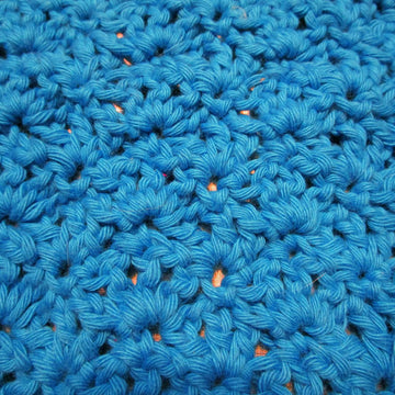 Mat stitch washcloth
