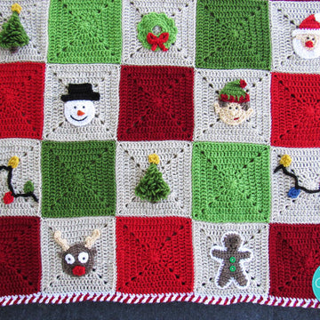 Christmas Granny Afghan
