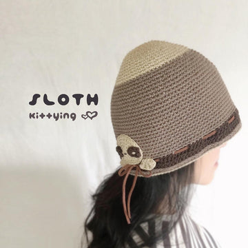 Sloth Adult Beanie / Hat / Bucket / Cap / Toque by Kittying