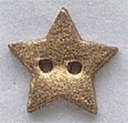 Mill Hill Button 86016 - Gold Star