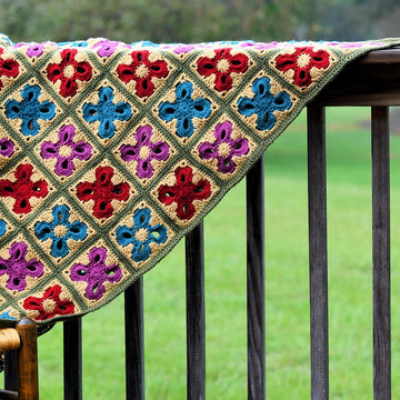 Trinity Jewels Afghan