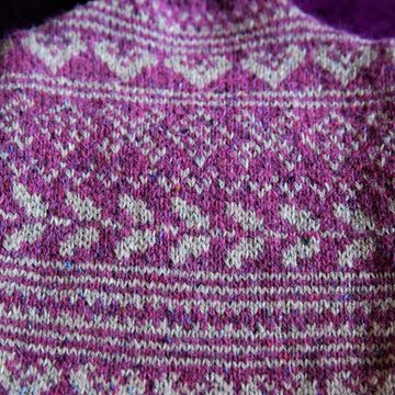 Folkie hot-water bottle cover