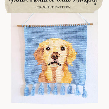 Golden Retriever Wall Hanging