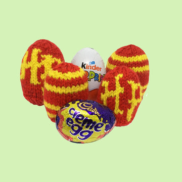 Kinder / Cream egg cosies-Harry potter style